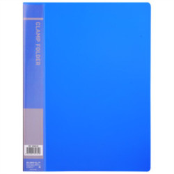 CARPETA PLAST A-4 MINICLIP LATERAL DELI 2 COLORES EB30022 UNIDAD