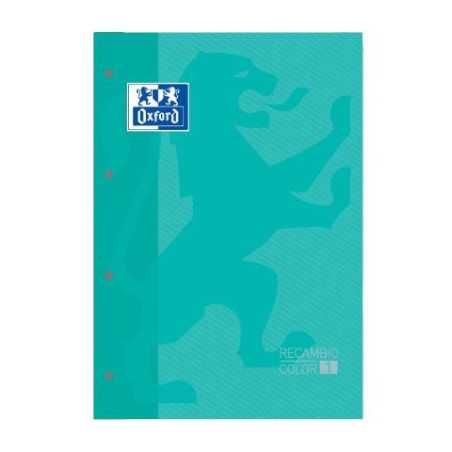 RECAMBIO A4+ 80H 4 TALADROS 90G 5MM ICE MINT OXFORD