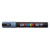 MARCADOR UNI-BALL POSCA PC-5M PUNTA REDONDA 1,8-2,5MM GRIS PIZARRA -61-