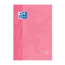 RECAMBIO A4+ 80H 4 TALADROS 90G 5MM ROSA PALO OXFORD