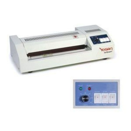 MAQUINA PLASTIFICAR YOSAN 4 RODILLOS METAL A3 LM340