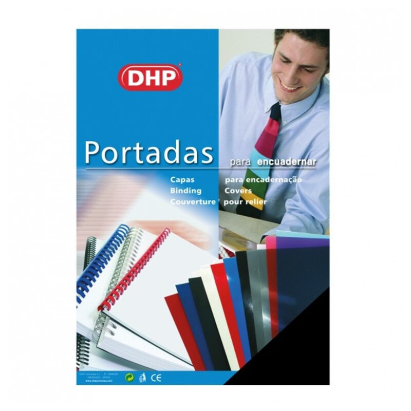 TAPAS A-4 DURA POLIPROPILENO 0,7 BLANCA OPACA PTE 50U DHP 22126