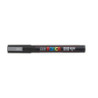 MARCADOR UNI-BALL POSCA PC-3M PUNTA REDONDA 0,9-1,3MM PLATA -26-