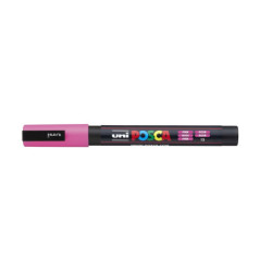 MARCADOR UNI-BALL POSCA PC-3M PUNTA REDONDA 0,9-1,3MM ROSA -13-