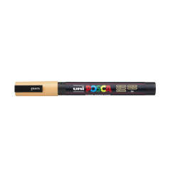 MARCADOR UNI-BALL POSCA PC-3M PUNTA REDONDA 0,9-1,3MM NARANJA CLARO -54-