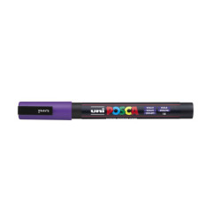 MARCADOR UNI-BALL POSCA PC-3M PUNTA REDONDA 0,9-1,3MM VIOLETA -12-