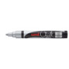 MARCADOR UNI-BALL CHALK TIZA LIQUIDA REDONDO PWE-5M PLATA