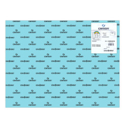 CARTULINA CANSON GUARRO IRIS 30KG 50*65 AZUL TURQUESA 25 PTE/25U