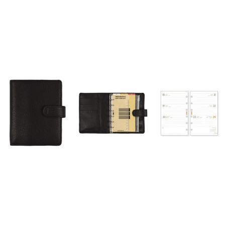 AGENDA FINOCAM CLASSIC PIEL ANDREA 603-BILL.SV NEGRO 2104460 109*142*27