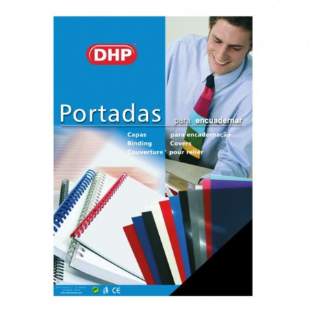 TAPAS A-4 DURA POLIPROPILENO 0,7 BLANCA OPACA PTE 50U DHP 22126