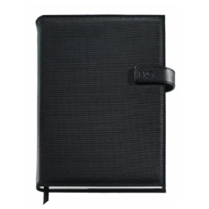 AGENDA MR PLUS ENCOLADA D/P LOCK NEGRA 22766 ^
