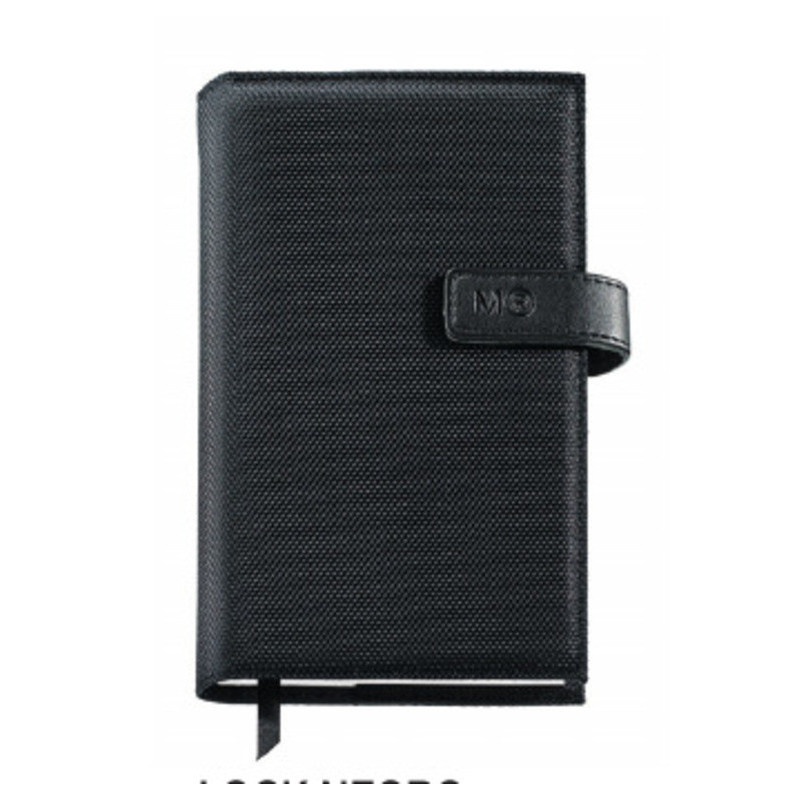 AGENDA MR COMPACT UNO LOCK NEGRO S/V 23564 ^