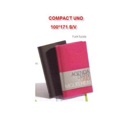AGENDA MR COMPACT UNO FUNK FUCSIA S/V 23568 ^