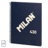 CUADERNO EUROPEAN MILAN A4 80 LISO 95G 430 SINCE 1918 AZUL 57141E80B