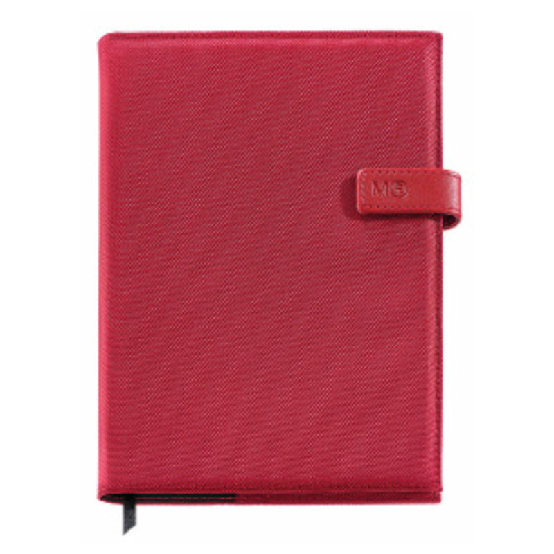 AGENDA MR PLUS ENCOLADA S/V LOCK ROJO 22717 ^