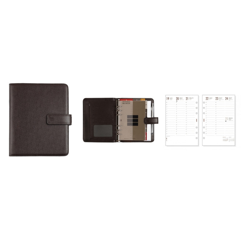 AGENDA FINOCAM OPEN PIEL TOBAGO 500 SV MARRON 2728040 160*210*40