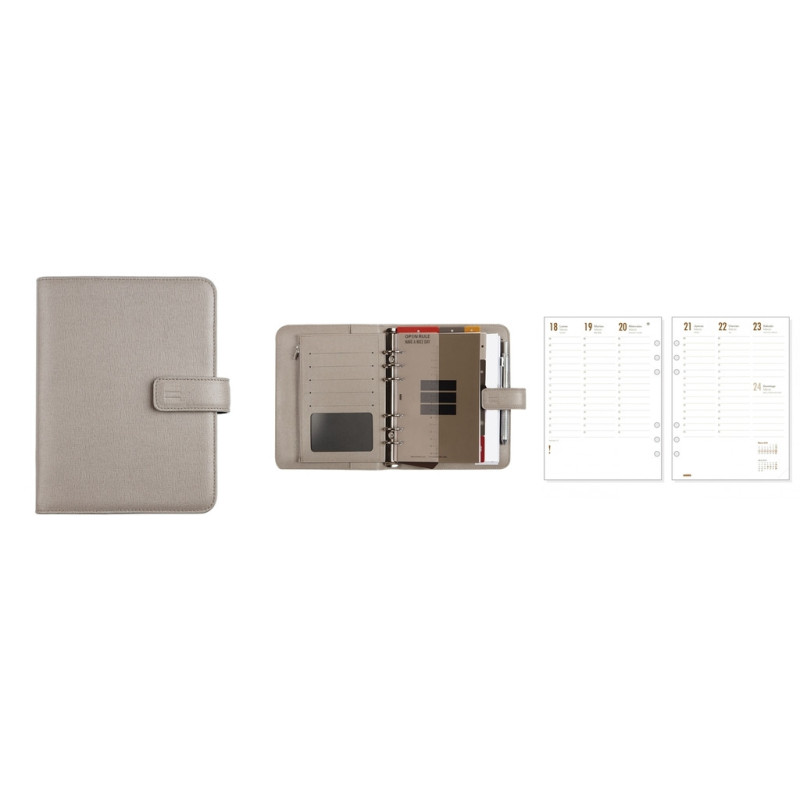 AGENDA FINOCAM OPEN PIEL TOBAGO 1000 SV GRIS 2728250 205*249*43