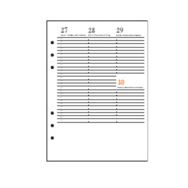 RECAMBIO ANUALIDAD AGENDA INTEGRAL PLUS 155*213 SEMANA VISTA VERTICAL MR19 24041