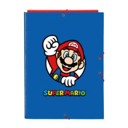 CARPETA FOLIO 3 SOLAPAS SUPER MARIO SAFTA23 ENERO 512108068