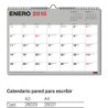 CALENDARIO MIQUELRIUS18 A-3 PARA ESCRIBIR C/ADHESIVOS 28029