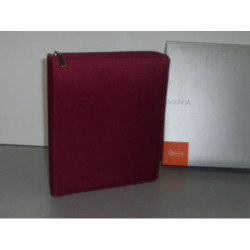 AGENDA MR PLUS 6A MELBOURNE NYLON CREMALLERA BURDEOS S/V 24192 ^