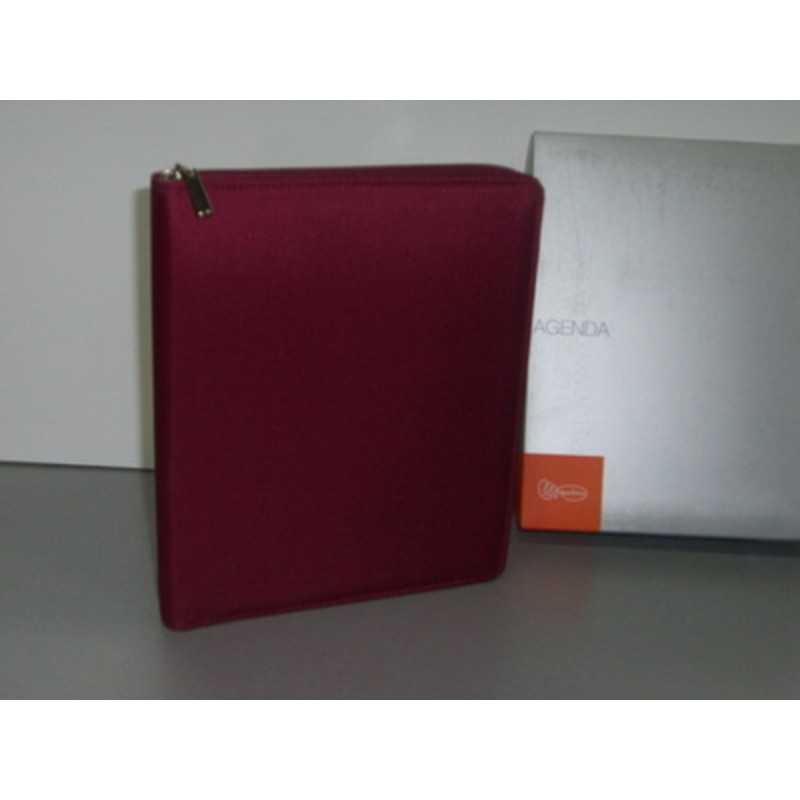 AGENDA MR PLUS 6A MELBOURNE NYLON CREMALLERA BURDEOS S/V 24192 ^