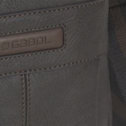 BANDOLERA TABLET 8" DOBLE GABOL FRANK 546112002 MARRON 20*25*8