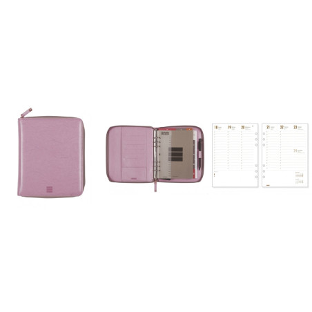AGENDA FINOCAM OPEN CREM.GLAM 1000 SV ROSA 2739645 204*248*43