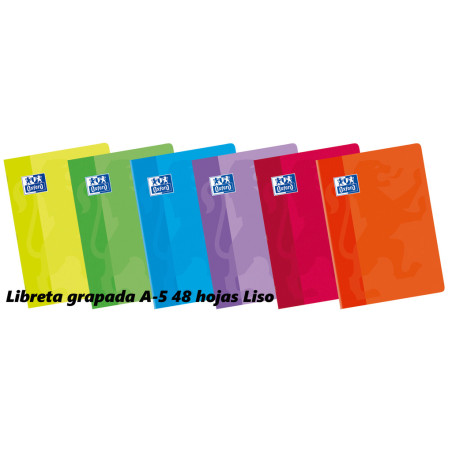 LIBRETA ENRI OXFORD SCHOOL A-5 48H LISO 100105710