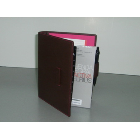AGENDA MR ACTIVA 6A NIZA PIEL MARRON S/V 29128 ^