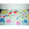 FIGURAS EVA 2MM ADHESIVAS JARDIN F1102-099 ^