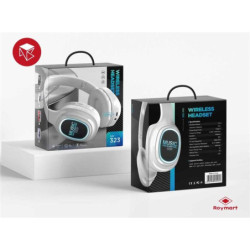 AURICULARES ALEX BOG BLUETOOTH CON LUZ 4 MOD SURTIDOS AB-123