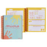 AGENDA ESCOLAR INFANTIL MICRO DE 0 A 3 AÑOS GRAPADA, 13,5 X 16,5 240 PG CASTELLANO ADDITIO A102.