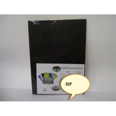 CARPETA ESCAPARATE FL MULTIPLAST 50F OPACO NEGRO 9032 DISPLAST