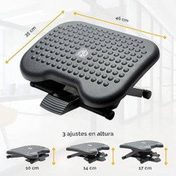 REPOSAPIES FELLOWES EVERYDAY FOOT SUPPORT PLUS AJUSTE ALTURA 6100901