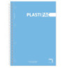 CUADERNO T PP FOLIO 100H MICROPERFORADO PACSA PLASTIPAC 90G LISO 16686