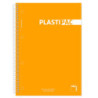 CUADERNO T PP FOLIO 100H MICROPERFORADO PACSA PLASTIPAC 90G LISO 16686