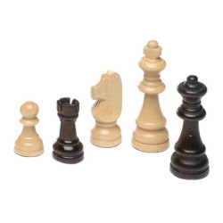 JUEGO AJEDREZ CAYRO CON FICHAS MADERA REF 098