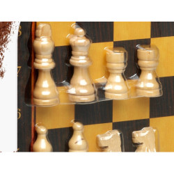 JUEGO AJEDREZ CAYRO CON FICHAS MADERA REF 098