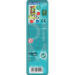 JUEGO CAYRO BALANCE CAJA METAL VIAJE 111