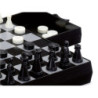 JUEGO 3 EN 1 CAYRO AJEDREZ DAMAS BACKGAMMON MAGNETICO PLASTICO PLEGABLE REF 440