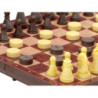 JUEGO AJEDREZ DAMAS MAGNETICO PLASTICO PLEGABLE REF 450