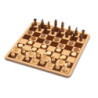 JUEGO CAYRO AJEDREZ DAMAS DE MADERA EN CAJA DE METAL REF 751