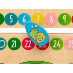 CALENDARIO MADERA CAYRO C/RELOJ REF 8107