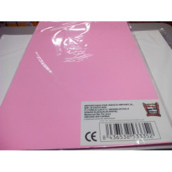 LAMINA EVA 2MM 40*60 LISO ROSA PTE 10U FAIBO 1655-29