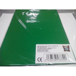 LAMINA EVA 2MM 40*60 LISO VERDE OSCURO Nº 13 PTE 10U