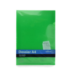 DOSSIER UÑERO PP A4 OFFICE BOX SURTIDO 4 COLORES PTE 40U