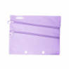 PORTATODO PLANO DOBLE PARA CARPETA ANILLAS OFFICE BOX COLORES SURTIDOS 52811 UNIDAD