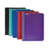 CARPETA 4A 25 CREMALLERA OFFICEBOX PP BORDE TELA SUPRA NEGRO UNIDAD 574