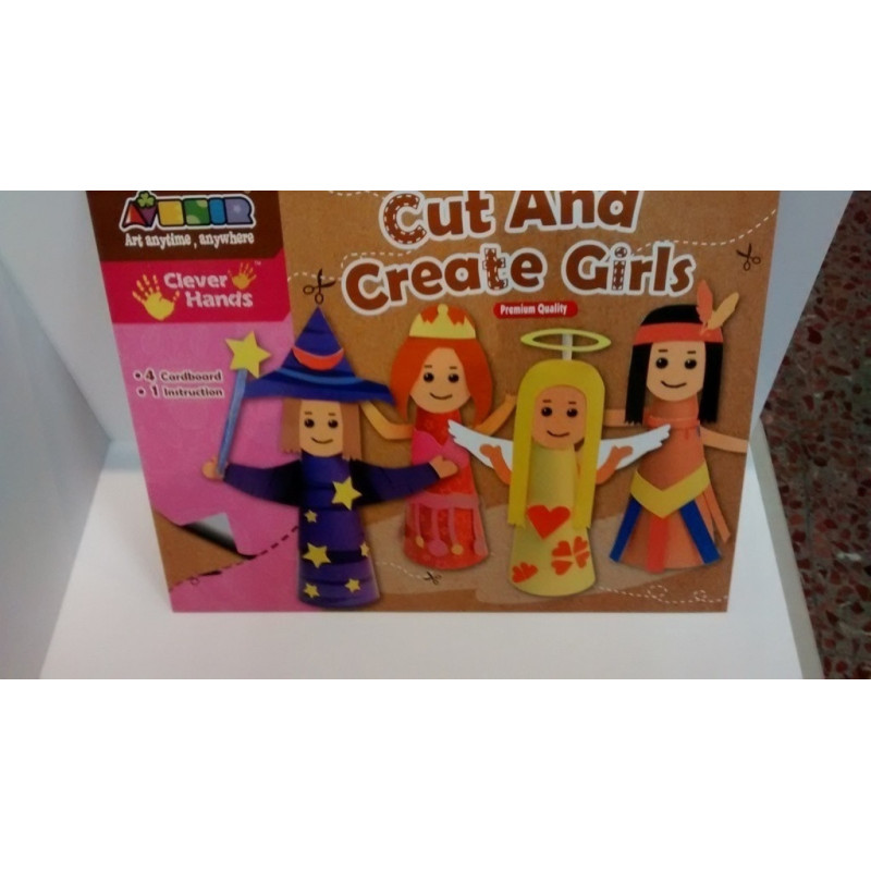 JUEGO CLEVER HANDS RECORTA TUS MUÑECAS 4790 REGALPAP